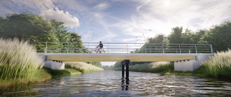 Duurzame hybride brug Zwolle ipv Delft